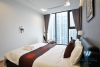 Morden 1 bedroom apartment for rent in Vinhome Metropolis, Lieu Giai, Ba Dinh