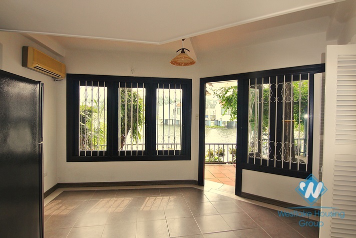 House with large yard and lake view available for rent in Westlake area, Tay Ho, Hanoi