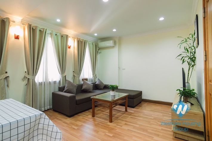 Apartment near Lottle tower Ba Dinh for rent.