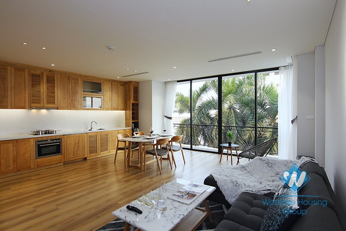 An exquisite 2 bedroom apartment for rent on Tu Hoa street