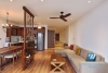 An exquisite 3 bedroom apartment for rent on Dang Thai Mai street