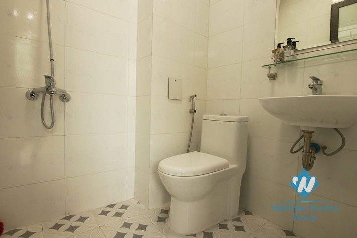A bright studio with balcony for rent in Ba Dinh District