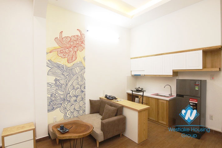 A cozy studio for rent on Nguyen Khac Hieu street