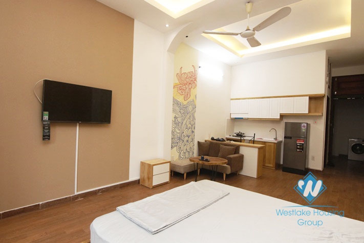 A cozy studio for rent on Nguyen Khac Hieu street
