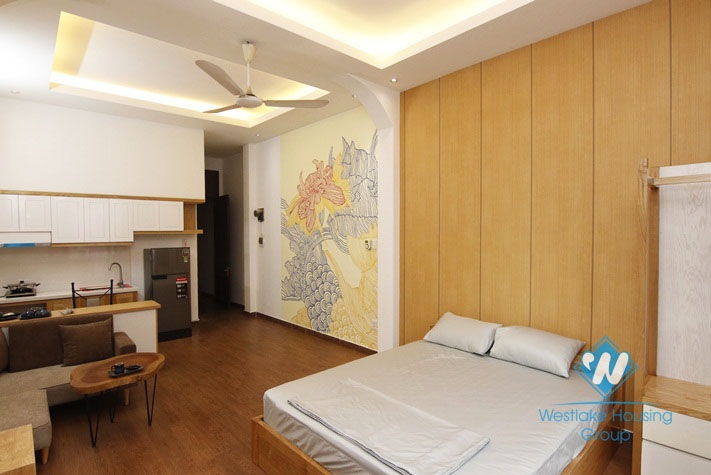 A cozy studio for rent on Nguyen Khac Hieu street
