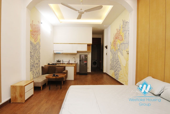A cozy studio for rent on Nguyen Khac Hieu street