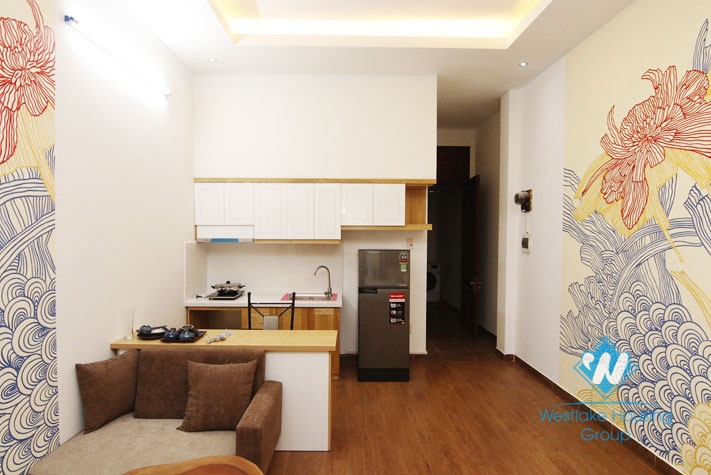 A cozy studio for rent on Nguyen Khac Hieu street