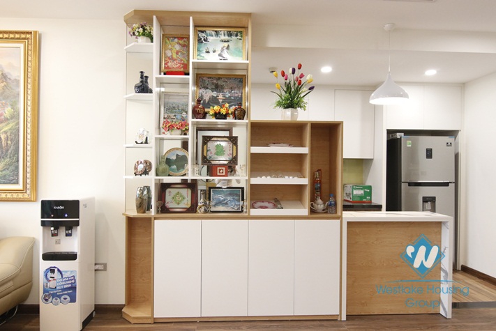 A furnished 2 bedroom apartment for rent in Hanoi Diplomatic Complex