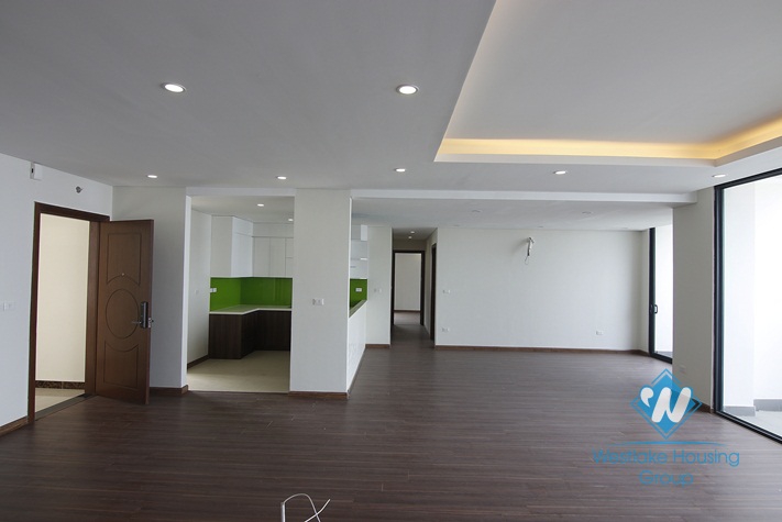 A brand-new and spacious 4 bedroom apartment for rent in Diplomatic Complex, Hanoi