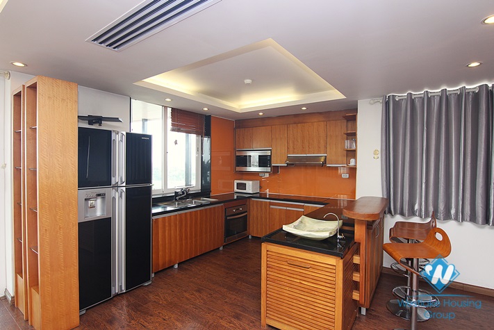 Spacious 03 bedrooms apartment with lake view for rent in Quang Khanh, Tay Ho
