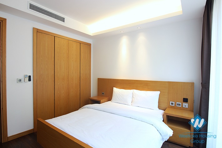 Bright spacious 2 bedrooms apartment for rent in central Tay Ho, Hanoi