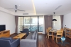 Bright spacious 2 bedrooms apartment for rent in central Tay Ho, Hanoi
