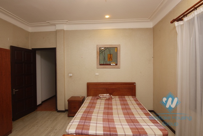 A spacious onne-bedroom apartment on Tran Phu street, Ba Dinh, Hanoi