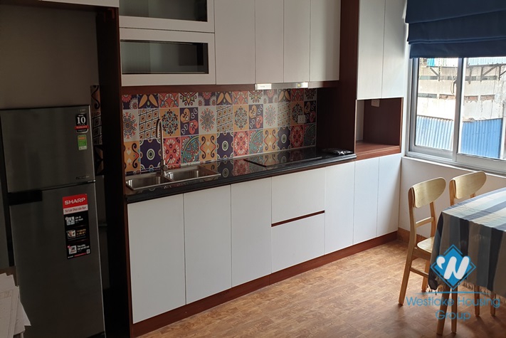 Fancy one-bedroom apartment on Nui Truct st, Ba Dinh, Hanoi