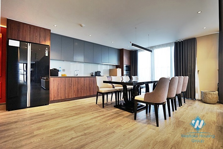 A marvelous duplex 2 bedroom apartment for rent in PentStudio Hanoi