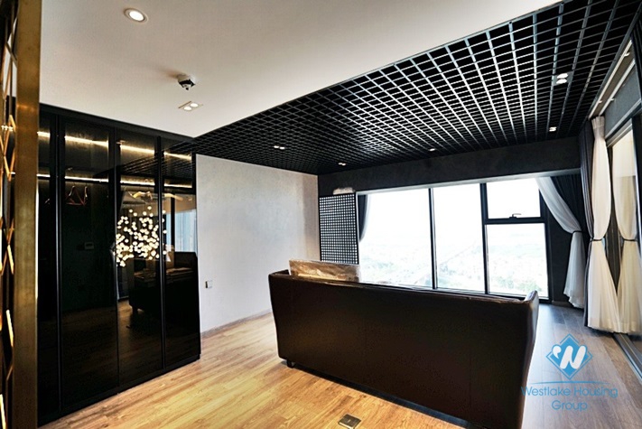 A marvelous duplex 2 bedroom apartment for rent in PentStudio Hanoi