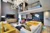 A marvelous duplex 2 bedroom apartment for rent in PentStudio Hanoi