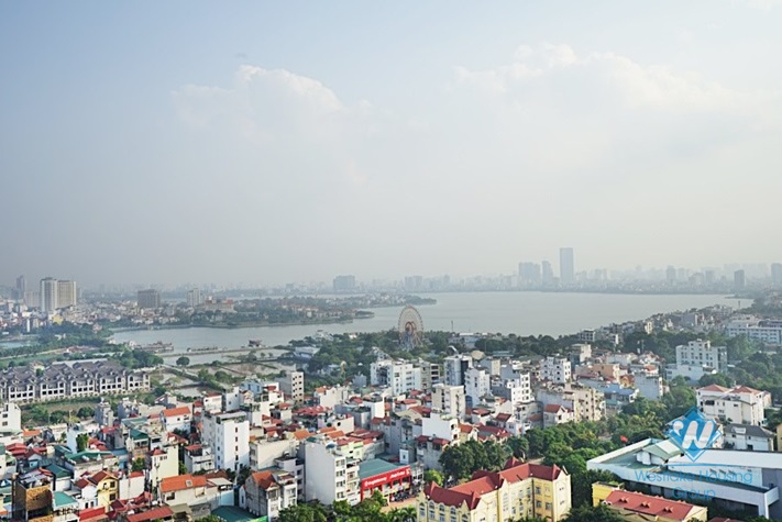 A marvelous duplex 2 bedroom apartment for rent in PentStudio Hanoi