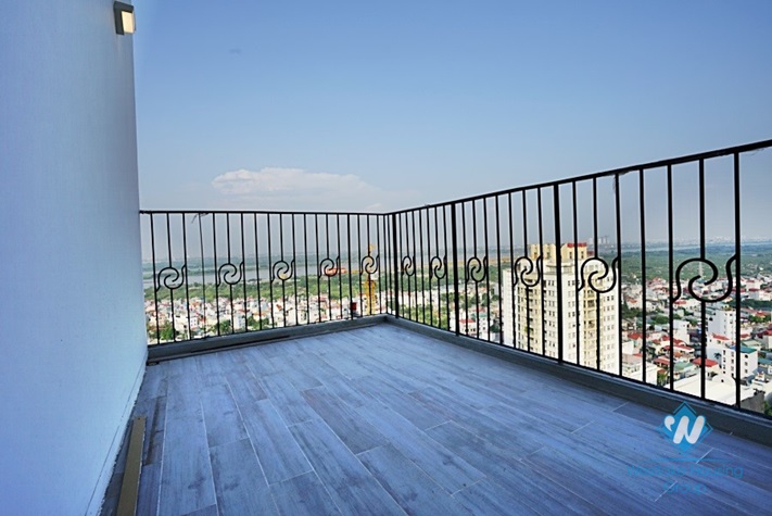 A marvelous duplex 2 bedroom apartment for rent in PentStudio Hanoi