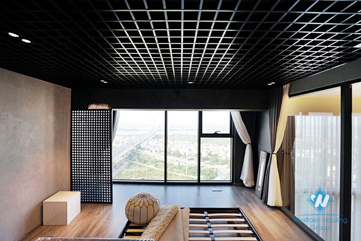A marvelous duplex 2 bedroom apartment for rent in PentStudio Hanoi