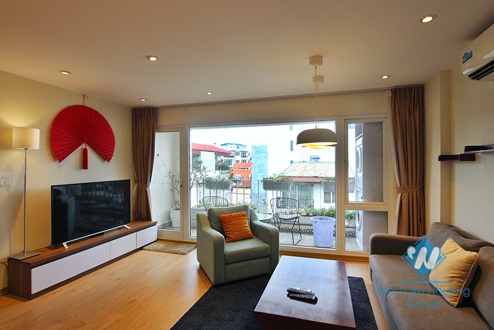 A beautiful 2 bedroom apartment for rent in To Ngoc Van, Tay Ho, Ha Noi