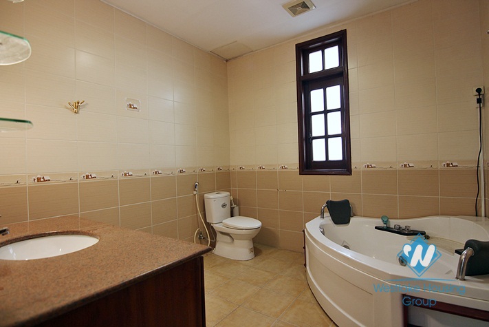 Swimming pool house for rent on To Ngoc Van, Tay Ho, Ha Noi
