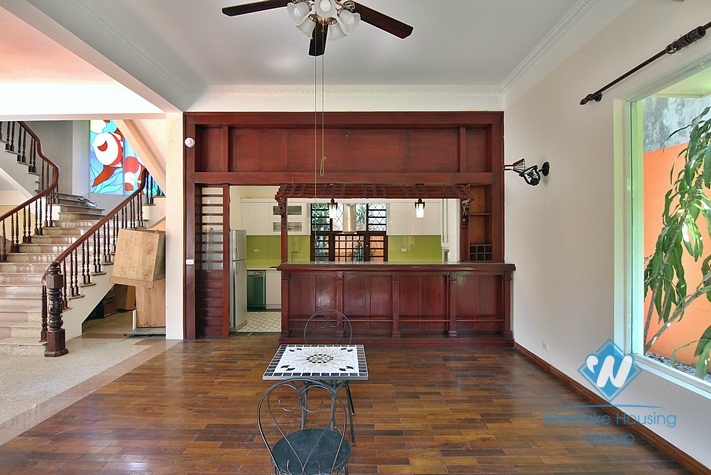 Swimming pool house for rent on To Ngoc Van, Tay Ho, Ha Noi