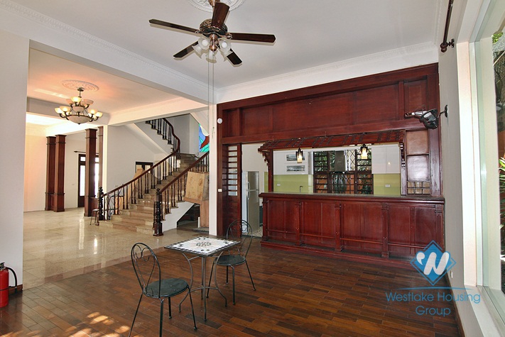 Swimming pool house for rent on To Ngoc Van, Tay Ho, Ha Noi