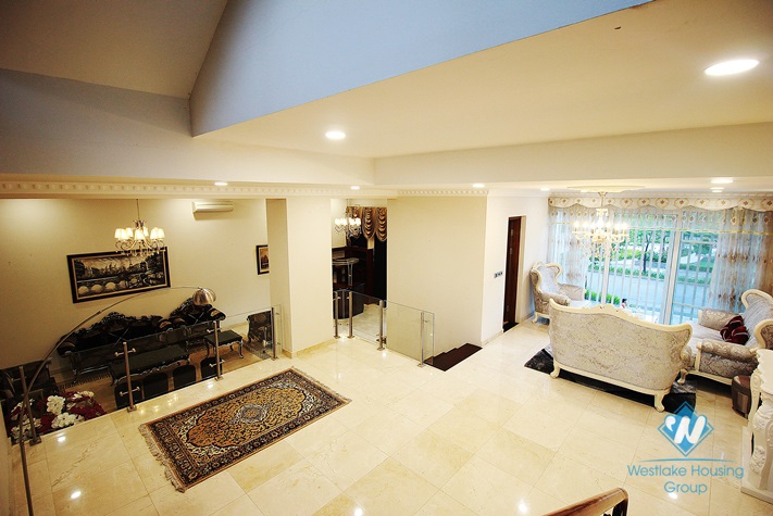 A massive high-end villa for rent in Ciputra, Tay Ho