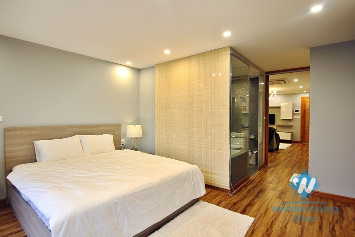 A newly 1 bedroom apartment in De soleil, Xuan Dieu, Tay Ho