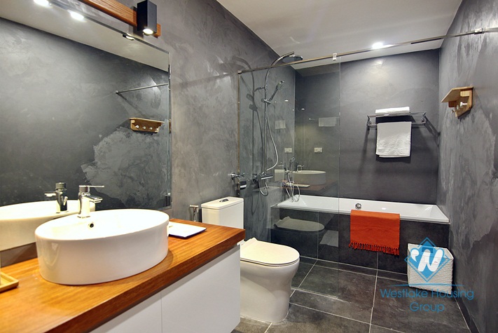 A beautiful and brand new 1 bedroom apartment in De soleil, Xuan Dieu, Tay ho