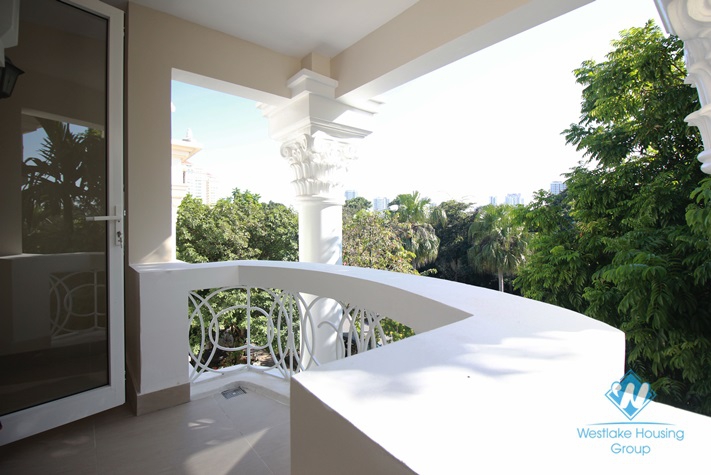 A brand-new 3 story villa in Ciputra, Tay Ho for rent