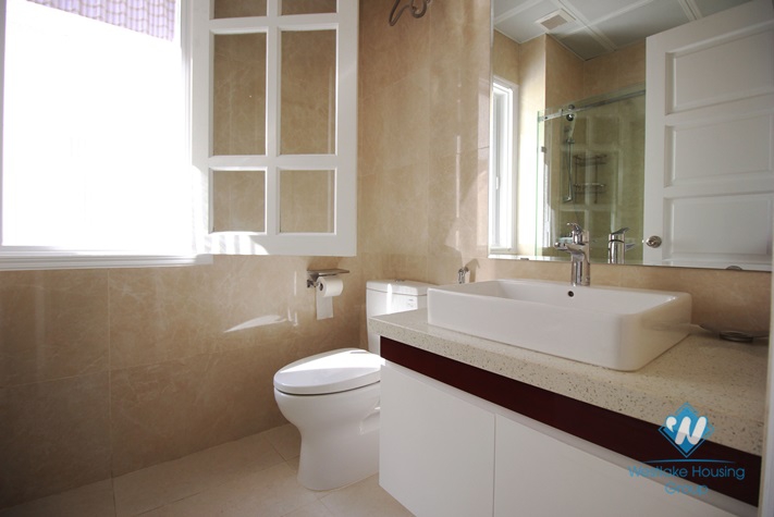A brand-new 3 story villa in Ciputra, Tay Ho for rent