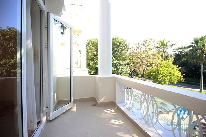 A brand-new 3 story villa in Ciputra, Tay Ho for rent