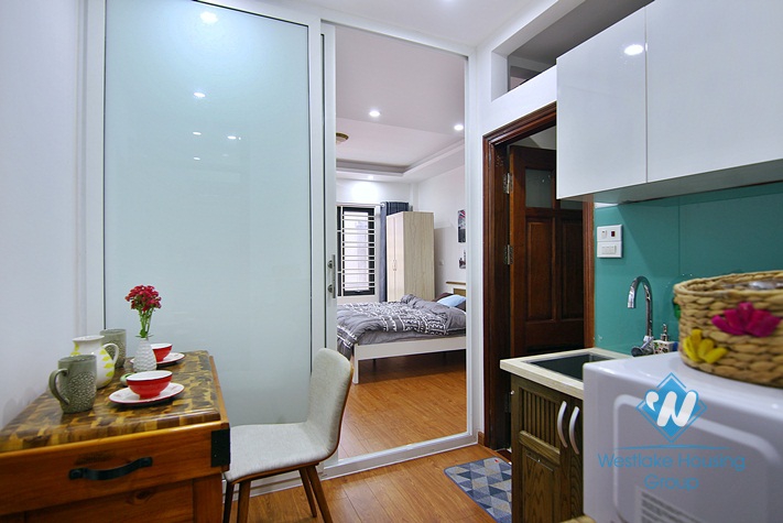 A new and bright apartment for rent in Nhat chieu, Tay ho