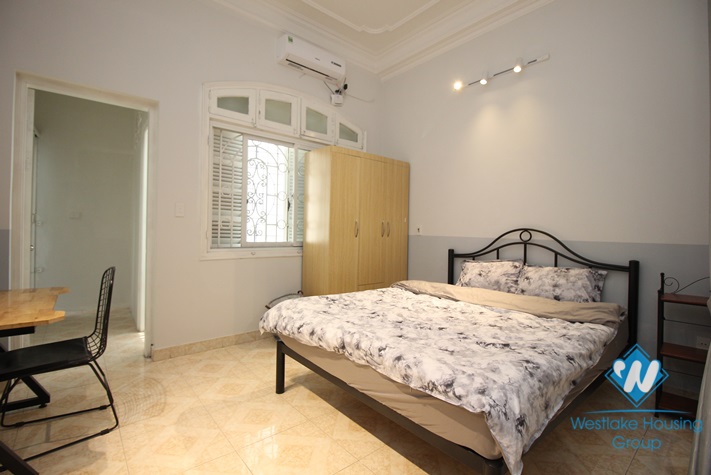 Simple and low-priced one bedroom apartment on Phan Huy Ich, Ba Dinh, Hanoi
