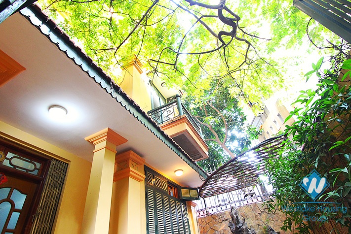 An affordable three-bedroom house on Thanh Cong street, Ba Dinh, Hanoi