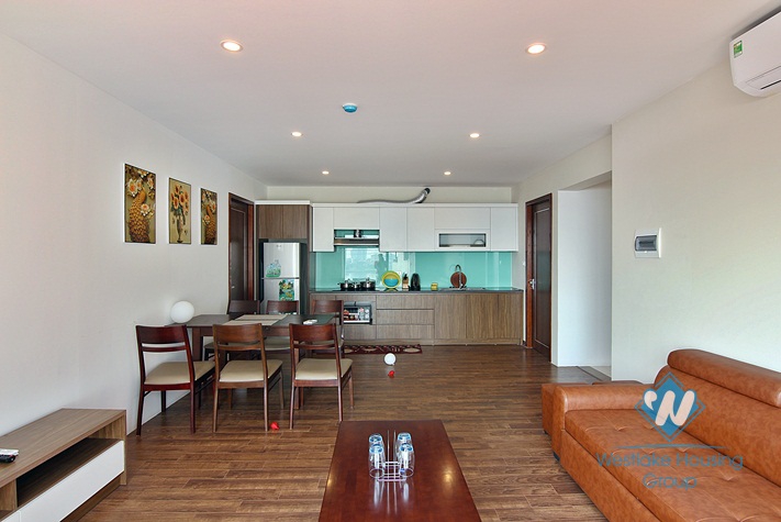 A beautiful 2 bedroom apartment with lake view in Nhat Chieu, Tay Ho