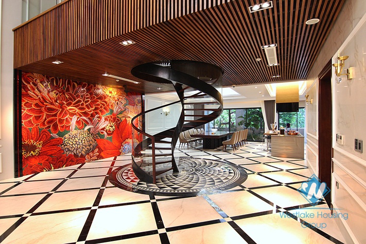 A stunning 4 bedroom apartment for rent in To ngoc van, Tay ho, Ha noi