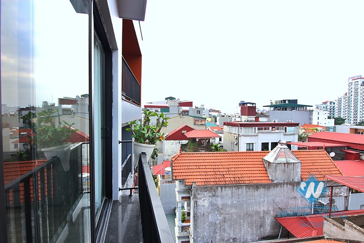 A brand new and bright 1 bedroom apartment  for rent in Xuan dieu, Tay Ho