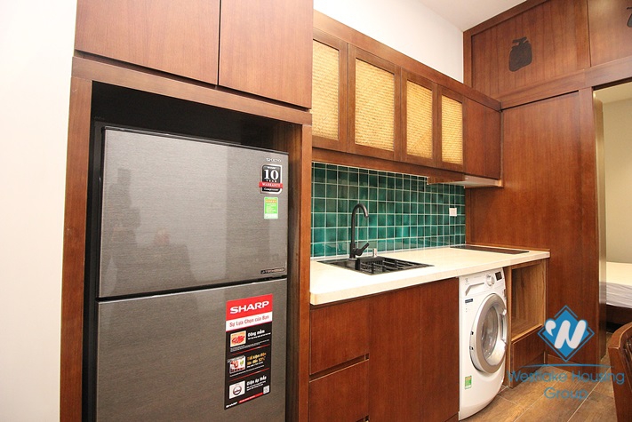 A luxury one-bedroom apartment on Kim Ma street, Ba Dinh