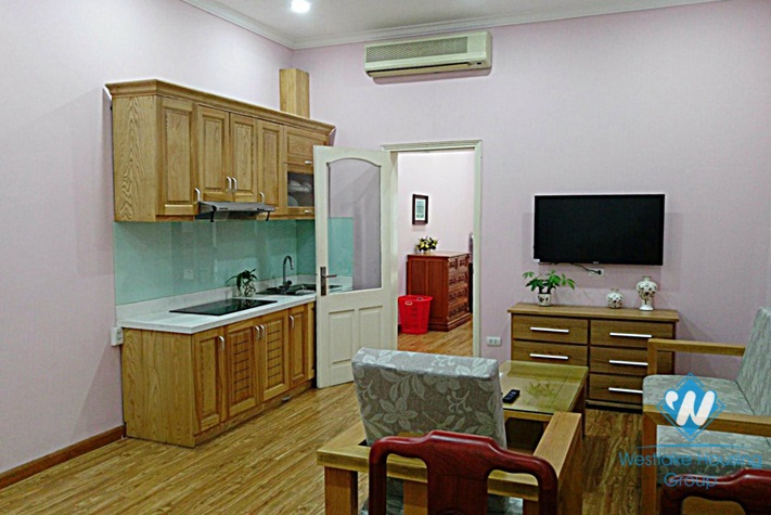 A spacious bedroom apartment apartment on Doi Can street, Ba Dinh, Hanoi