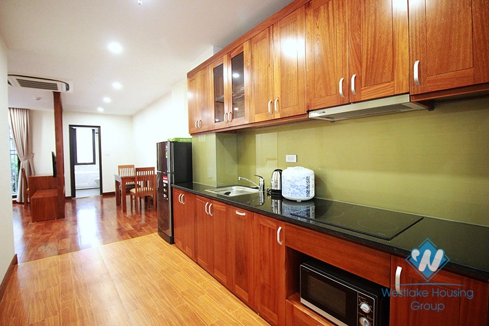 Well-furnished 2 bedrooms apartment for rent in Dao Tan, Ba Dinh