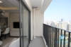 Lake view two bedrooms apartment for rent in Dcapital, Tran Duy Hung, Cau Giay