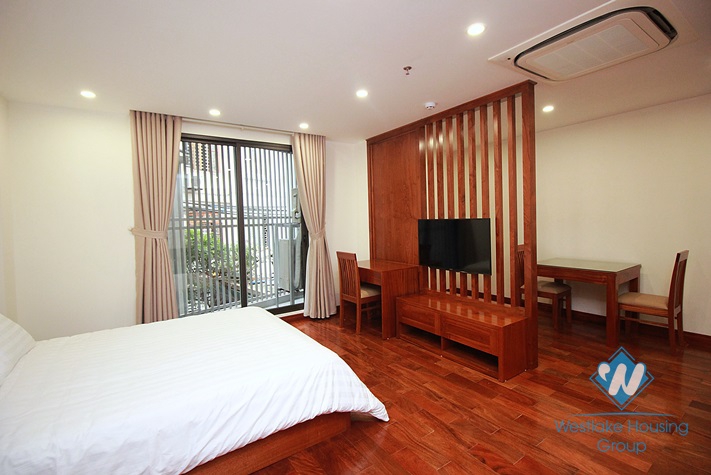 Well-furnished 2 bedrooms apartment for rent in Dao Tan, Ba Dinh