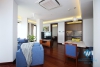 Luxury one bedroom apartment for rent in Truc Bach area, Ba Dinh
