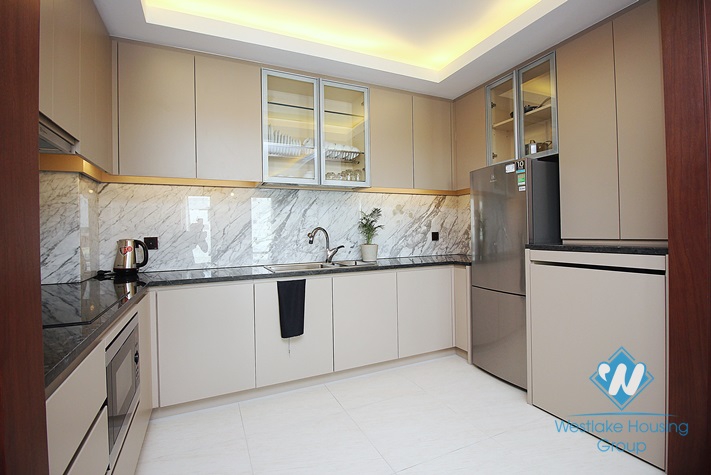 A gorgeous two bedrooms apartment for rent in Truc Bach, Ba Dinh