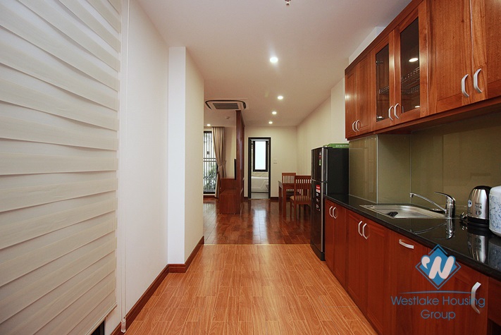 Well-furnished 2 bedrooms apartment for rent in Dao Tan, Ba Dinh
