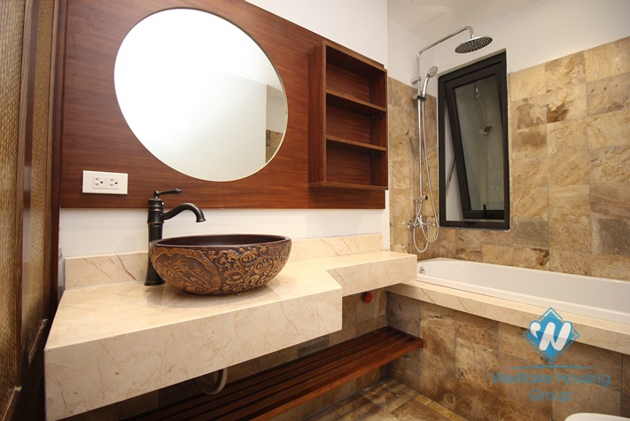 Japanese style apartment for rent in Kim Ma, Ba Dinh