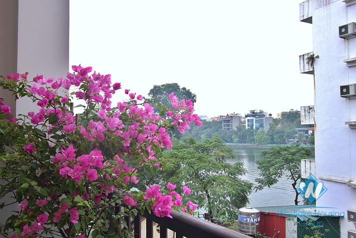 Japanese style 2+ bedroom apartment for rent in Yen Phu village, Tay Ho